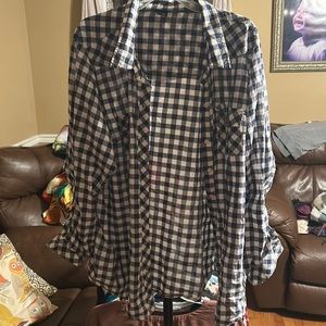 torrid flannel size 3X